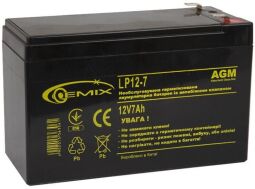 Акумуляторна батарея Gemix 12V 7AH (LP12-7.0) AGM