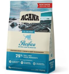 Корм Acana Pacifica cat сухой с рыбой для кошек всех возрастов 1.8 кг (0064992641184) от производителя Acana