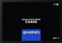 Накопичувач SSD 1ТB Goodram CX400 Gen.2 2.5" SATAIII 3D TLC (SSDPR-CX400-01T-G2) від виробника Goodram