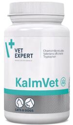Витамины VetExpert KalmVet для снижения стресса у кошек и собак 60 табл (5907752658709) от производителя VetExpert