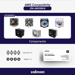Кріплення для AMD AM5 Zalman ZM-AM5MKA, CNPS10X Performa Black/White, CNPS10X Performa ST, CNPS16X Black/White, CNPS17X, CNPS20X від виробника Zalman