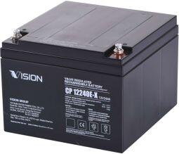 Акумуляторна батарея Vision CP, 12V, 24Ah, AGM (CP12240E-X) від виробника Vision