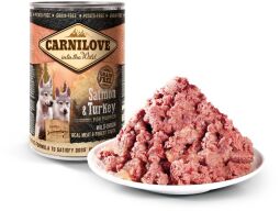 Влажный корм для щенков Carnilove PUPPY SALMON & TURKEY с лососем и индейкой 400 гр. (1111150031) от производителя Carnilove