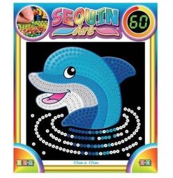 Набор для творчества Sequin Art 60 Дельфин (SA1327) от производителя Sequin Art