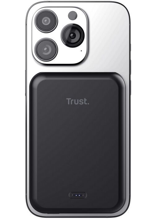 Акумулятор портативний літій-іонний Trust Magnetic WL 5000 mAh Black (24877_TRUST) - зображення 7