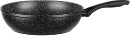Сковорода глибока Ardesto Gemini Anzio 26 см, чорний, алюміній (AR1926DF) від виробника Ardesto