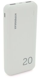Універсальна мобільна батарея Hypergear 20000mAh Fast Charge White (Hypergear-15460/29509)