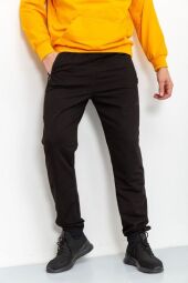 Спортивні штани чоловічі AGER, колір чорний, 223R001