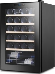 Холодильник Philco для вина,  74х43х45 холод.відд.-63л, зон - 1, бут-24, диспл, підсвітка, чорний