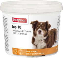 Збалансований комплекс вітамінів Beaphar Top 10 для собак 750 шт (BAR12567) від виробника Beaphar