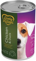 Влажный корм для взрослых собак с курицей и уткой 100 г (LHU45618) от производителя Lovely Hunter