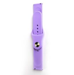 Ремінець Silicone 20 mm Watch Active / Galaxy S4 42 mm / Gear S2 / Xiaomi Amazfit Lilac Purple