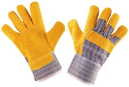 Перчатки рабочие NEO, коровий спил, р.10.5, желтый (97-650) от производителя Neo Tools