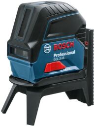 Нівелір лазерний Bosch GCL 2-15, до 15м, ±0.3мм/м, + RM1, 0.5кг