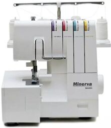 Оверлок MINERVA  M840DS, 105Вт, 8 оп., (4, 3-х ниткові шви), білий