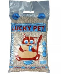 Наповнювач дерев'яний "Luсky Pet" Стандарт для домашніх тварин - 12 (кг) від виробника Lucky Pet