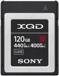 Карта памяти Sony XQD 120GB G Series R440MB/s W400MB/s (QDG120F) от производителя Sony