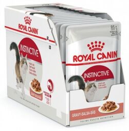 Вологий корм в соусі для котів Роял Канін Royal Canin Instinctive in Gravy 12 шт. х 85 г (в соусі) (4059001) від виробника Royal Canin