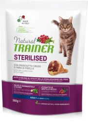 Сухой корм Trainer Natural Adult Sterilised with baby cured для стерилизованных кошек от 1 года 0.3 кг. (8059149230504) от производителя Trainer