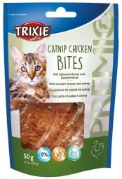 Лакомство для кошек Trixie Premio Catnip Chicken Bites курица 50 г (1111151352) от производителя Trixie