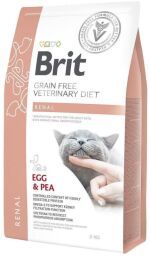 Brit GF Veterinary Diets Cat Renal 2 кг сухой лечебный корм для кошек (SZ170957/528325) от производителя NoName