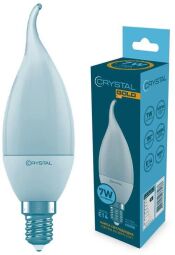 Лампа світлодіодна свічка Crystal Gold 7W E14 4000K (C37-023) від виробника Crystal