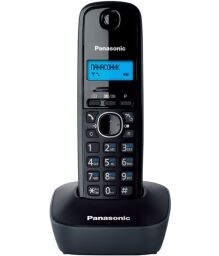 Радіотелефон DECT Panasonic KX-TG1611UAH Black Grey