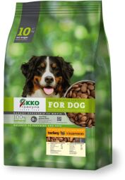 Сухий корм Екко гранула преміум для собак середніх та великих порід з індичкою, шайба 10 кг