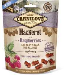 Ласощі для собак Carnilove Dog Mackerel with Raspberries Crunchy Snack скумбрія, малина 200 гр. - 200 (г)