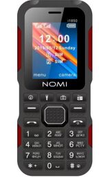 Мобильный телефон Nomi i1850 Dual Sim Black-Red (i1850 Black-Red) от производителя Nomi