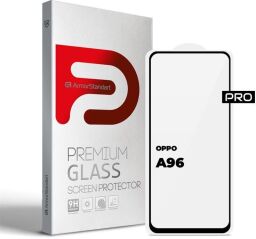 Защитное стекло Armorstandart Pro для Oppo A96 Black (ARM61037) от производителя ArmorStandart