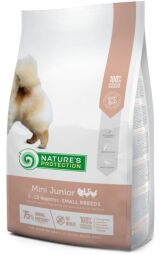 Nature's Protection Mini Junior Small breeds 7.5 кг сухой корм для щенков малых пород (NPS45725) от производителя Natures Protection