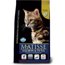 Сухой корм Farmina Matisse Adult Salmon & Tuna для взрослых кошек, лосось и тунец, 10 кг (161033) от производителя Farmina