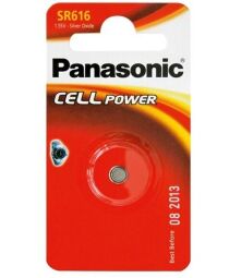 Батарейка Panasonic серебро-цинковая SR616(321, V321, D321) блистер, 1 шт. (SR-616EL/1B) от производителя Panasonic