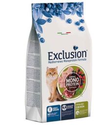 Сухок корм Exclusion Cat Sterilized Chicken для стерилізованих кішок 300 г (8011259003744) від виробника Exclusion