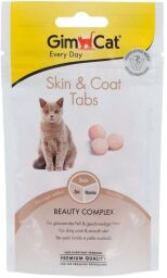 Ласощі для котів GimCat Skin & Coat Tabs 40 г (для шкіри та шерсті) (SZG-418711/419114) від виробника GimCat
