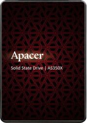 Накопичувач SSD  512GB Apacer AS350X 2.5" SATAIII 3D SLC (AP512GAS350XR-1) від виробника Apacer