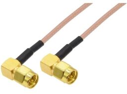 Антенний кабель 4Hawks RP-SMA to RP-SMA cable, R/A, black, H155, 20м, 1 шт (C1-B-20) від виробника 4Hawks
