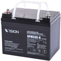 Акумуляторна батарея Vision FM, 12V, 33Ah, AGM (6FM33E-X) від виробника Vision