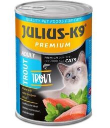 Вологий корм для дорослих кішок Julius K-9 з фореллю 415 г