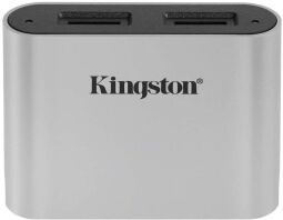 Кардидер Kingston Workflow Dual-Slot microSDHC/XC UHS-II Card Reader (WFS-SDC) от производителя Kingston