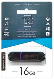 Флеш-накопичувач USB 16GB T&G 012 Classic Series Black (TG012-16GBBK)