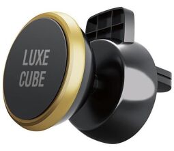 Тримач автомобільний Luxe Cube магнітний Black (8886668686204)