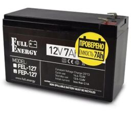Акумуляторна батарея Full Energy FEP-127 12V 7AH (FEP-127) AGM від виробника Full Energy