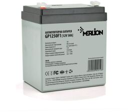 Аккумуляторная батарея Merlion 12V 5AH (GP1250F1/02019) AGM от производителя Merlion