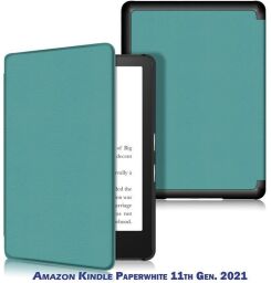 Чохол-книжка BeCover Smart для Amazon Kindle Paperwhite 11th Gen. 2021 Dark Green (707204)