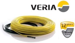 Кабель нагрівальний Veria Flexicable 20, двожильний, для систем опалення, 1.2м кв., 10м, 200Вт, 230В