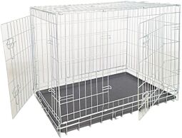 Клетка Croci для собак, цинк, 2 двери, 93х62х69см
