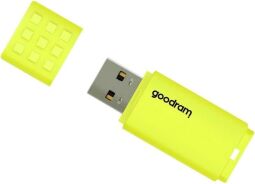 Флеш-накопичувач USB  8GB GOODRAM UME2 Yellow (UME2-0080Y0R11) від виробника Goodram