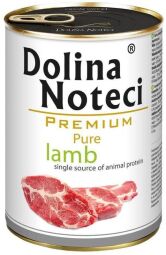 Dolina Noteci Premium Pure консерва для собак алергіків 400 г (ягня)